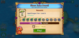 Merge Dragons - Moon Juice event